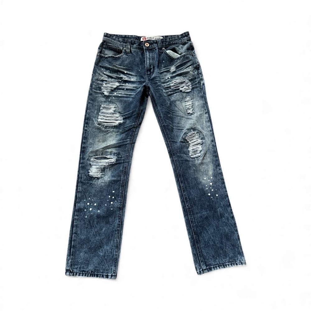Kaalu Jeans Distressed Men Size 32X32 EUC